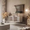 Lookway Lowboard COLGANTE KASCHMIR 100 cm Eleganter hängender TV-Schrank mit LED Bild 3