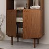 IDIMEX Highboard SIMONA, Wohnzimmerschrank offene Fächer & Türen Massivholz kastanien farben Bild 5
