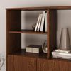 IDIMEX Highboard SIMONA, Wohnzimmerschrank offene Fächer & Türen Massivholz kastanien farben Bild 4