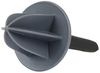 Blackline Zitruspresse mit rutschfestem Softtouch-Griff - Schwarz-Grau, 15 cm Bild 5