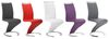 Vente-unique - Stuhl Freischwinger 2er-Set - Kunstleder - Schwarz - TWIZY Bild 5