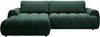 Vente-unique - FRIDORA Sofa Stoff Grün - B 168 cm x H 81 cm x L 272 cm Bild 3