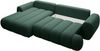 Vente-unique - FRIDORA Sofa Stoff Grün - B 168 cm x H 81 cm x L 272 cm Bild 5
