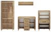 Wohnwand ""Artis"" Anbauwand 4-teilig Artisan Eiche MDF Bild 2