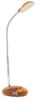 BRILLIANT Lampe Timmi LED Tischleuchte transparent/orange | 1x2W LED integriert, (100lm, 6000K) | Mit Druckschalter an der Basis Bild 2