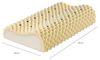 Vente-unique - HYPNOSE Kopfkissen Stoff Weiß - B 58 cm x H 11 cm x L 58 cm Bild 3