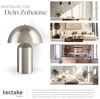 tectake Schreibtischlampe Akku-Tischlampe, Dimmbar, nicht relevant, Kleine Retro-Tischleuchte im angesagten Pilzdesign der 70er-Jahre Bild 5