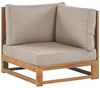 Ecksofa TIMOR Zertifiziertes Akazienholz Heller Holzfarbton Bild 5
