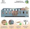 smartwood Kinderbett Bodenbett 140x200 mit Rausfallschutz & Lattenrost - Blau - Kinder Montessori Bett TILA 2 mit glatten Kanten - Betten für schnelle Montage - Bis 300 kg belastbar Bild 3