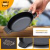 BBQ Nerd Servierpfanne Servierpfännchen 6er Set oval 22,5x13cm Bild 3