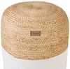 Pouf weiß ⌀ 46 cm DALAMA Bild 4