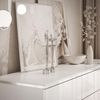 Lookway Kommode AURORA SILVER 1D4S mit Schubladen und Metallbeinen, Breite: 140 cm Bild 5