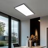 Lindby LED Panel Nelios, LED, Metall, Schwarz Farbwechsel warmweiß / tageslicht IP20 mit Fernbedienung, LED 45 W gesamt, Farbwechsel warmweiß / tageslicht Bild 3