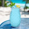 Spetebo Cocktailglas Glas im Ananas Design 400 ml - 6er Set -, Glas, im stylischen Ananas Design Bild 4