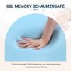 Avenco Matratze 180x200，7-Zonen Gel Memory Foam Kaltschaummatratze，2 in 1 Härtegrad H2 & H3 Schaumstoff Rollmatratze mit Abnehmbaren und Waschbaren Bezug，Öko-Tex Zertifiziert，18cm Bild 5