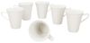 MamboCat Becher 6x Ivory Kaffeebecher 220ml Porzellan-Tassen 6 Personen Tee Kakao, Porzellan Bild 2