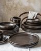 Gipfelstück Kaffeeservice Glockenklang (12-tlg), 4 Personen, Steinzeug, Scandi-Style, jedes Stück ein Unikat, 12 Teile, für 4 Personen Bild 2
