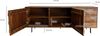 Sideboard Sheesham Massivholz 175cm Loft Industrial Design Metallgestell Stauraum Bild 3