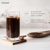KONZEPT Gläser-Set 6 teilig/12 teilig, Longdrinkgläser, groß-280ml, 12-tlg, sicheres,Klares Glas ohne Mängel, Robust und langlebig Bild 2