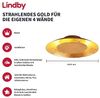 Lindby Deckenleuchten Keti, 1 x 12 W LED, warmweiß Bild 2