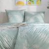 Estella Mako-Interlock-Jersey Bettwäsche Atelier Rosalina 135x200 + 1 x Kissen 80 x 80 Floral mint Bild 3