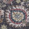 Teppich Pflanzenmotiv mehrfarbig mit Fransen 150x230 cm Kurzflor ARMUTALAN Bild 5