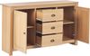 Kommode LANSIN 80 cm Heller Holzfarbton Bild 4