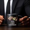speecheese Tasse Dubai Schokolade - Keep Calm and eat Dubai chocolate Tasse Bild 5