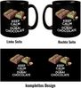 speecheese Tasse Dubai Schokolade - Keep Calm and eat Dubai chocolate Tasse Bild 4