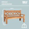 Gartenbank Rustique Teak Bild 3