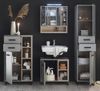 moebel-dich-auf Badmöbel-Set TOURS, (Set 1, Waschbeckenunterschrank, Spiegelschrank, Highboard, Hochschrank, 4-St) Bild 4