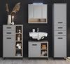 moebel-dich-auf Badmöbel-Set TOURS, (Set 1, Waschbeckenunterschrank, Spiegelschrank, Highboard, Hochschrank, 4-St) Bild 3
