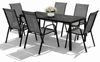 Gartengarnitur Sitzgarnitur 7-teilig 150x90cm Non-Wood Bild 2