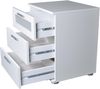 FMD furniture Nachttisch, Spanplatte, Weiß, ca. 45 x 53,5 x 38 cm Bild 3