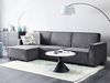 Eckschlafsofa 3-Sitzer ROMEDAL II Stoff Graphitgrau rechtsseitig Bild 2