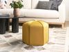 Pouf WISHEK Samtstoff Gelb Bild 2