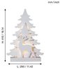 EGLO LED Weihnachtsdeko, Weihnachts-Silhouette Wald aus Holz mit Hirsch, Winterlandschaft mit Timer und batteriebetriebener Beleuchtung, warmweiß Bild 3