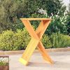 vidaXL Klapphocker 40x32,5x70 cm Massivholz Teak 316164 Bild 2