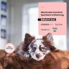 Wahre Tierliebe 'Fluffy Plus' Tierbett, Polyesterwolle, Schwarz, XXS, Ø50,0 cm Bild 5