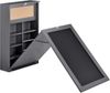 Wandtisch Grau Schreibtisch Tisch Regal Wand Klapptisch aus-klappbar Bild 4