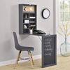 Wandtisch Grau Schreibtisch Tisch Regal Wand Klapptisch aus-klappbar Bild 2