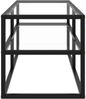 vidaXL TV-Schrank Schwarz mit Hartglas 100x40x40 cm 322855 Bild 3