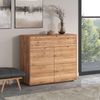 Lomadox Kommode KALAMANTA-69, Massivholz Sideboard Schrank Aufbewahrungsschrank modern in Eiche Bild 2
