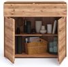 Lomadox Kommode KALAMANTA-69, Massivholz Sideboard Schrank Aufbewahrungsschrank modern in Eiche Bild 4