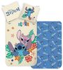 MTOnlinehandel Bettwäsche Lilo & Stitch 135x200 + 80x80 cm, 100 % Baumwolle, Renforcé, 2 teilig, Disney's Kinderbettwäsche mit Reißverschluss Bild 4