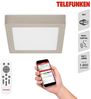 Di-Ka LED Aufbauleuchte Direkt Smart WiFi nickel/matt Bild 2