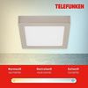 Di-Ka LED Aufbauleuchte Direkt Smart WiFi nickel/matt Bild 3