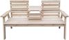 HOME DELUXE Gartenbank REYA – 2-Sitzer aus Holz Bild 5
