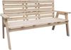 HOME DELUXE Gartenbank REYA – 2-Sitzer aus Holz Bild 4