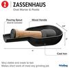 Zassenhaus - Mörser Gewürzmörser mit Stößel Gusseisen Buchenholz 076097 Bild 3